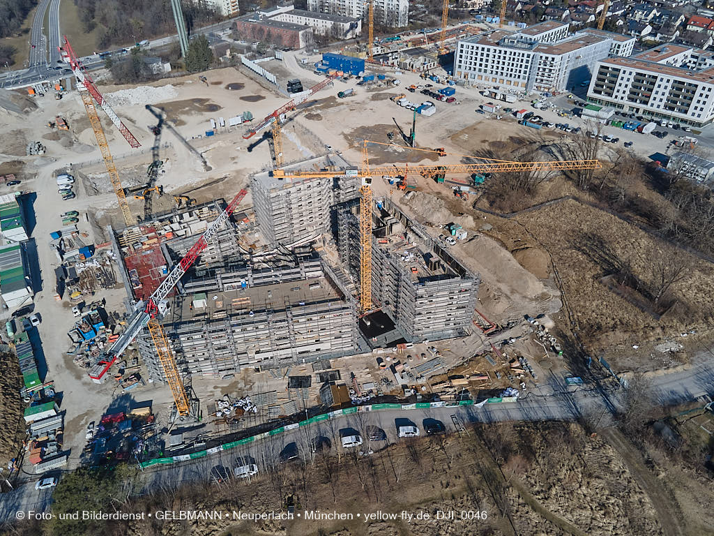 09.03.2022 - Baustelle PANDIONVERDE in Neuperlach 